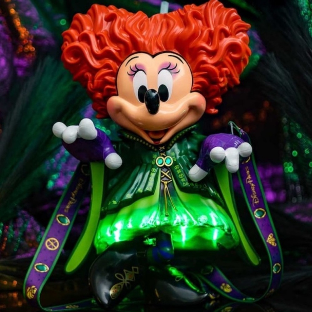 Limited Edition Minnie Mouse Hocus Pocus Winifred Halloween Dress-up Sipper